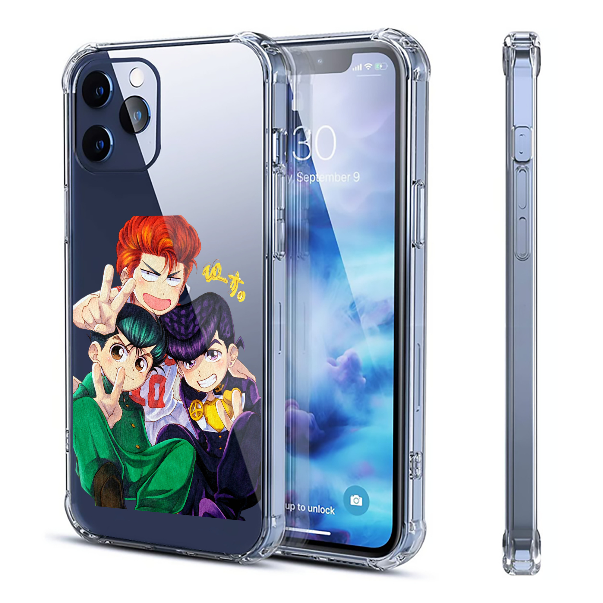 （画像用） SLAM DUNK／スラムダンク 【iPhone 12シリーズ対応】透明スマホケース（クリアソフトケース）